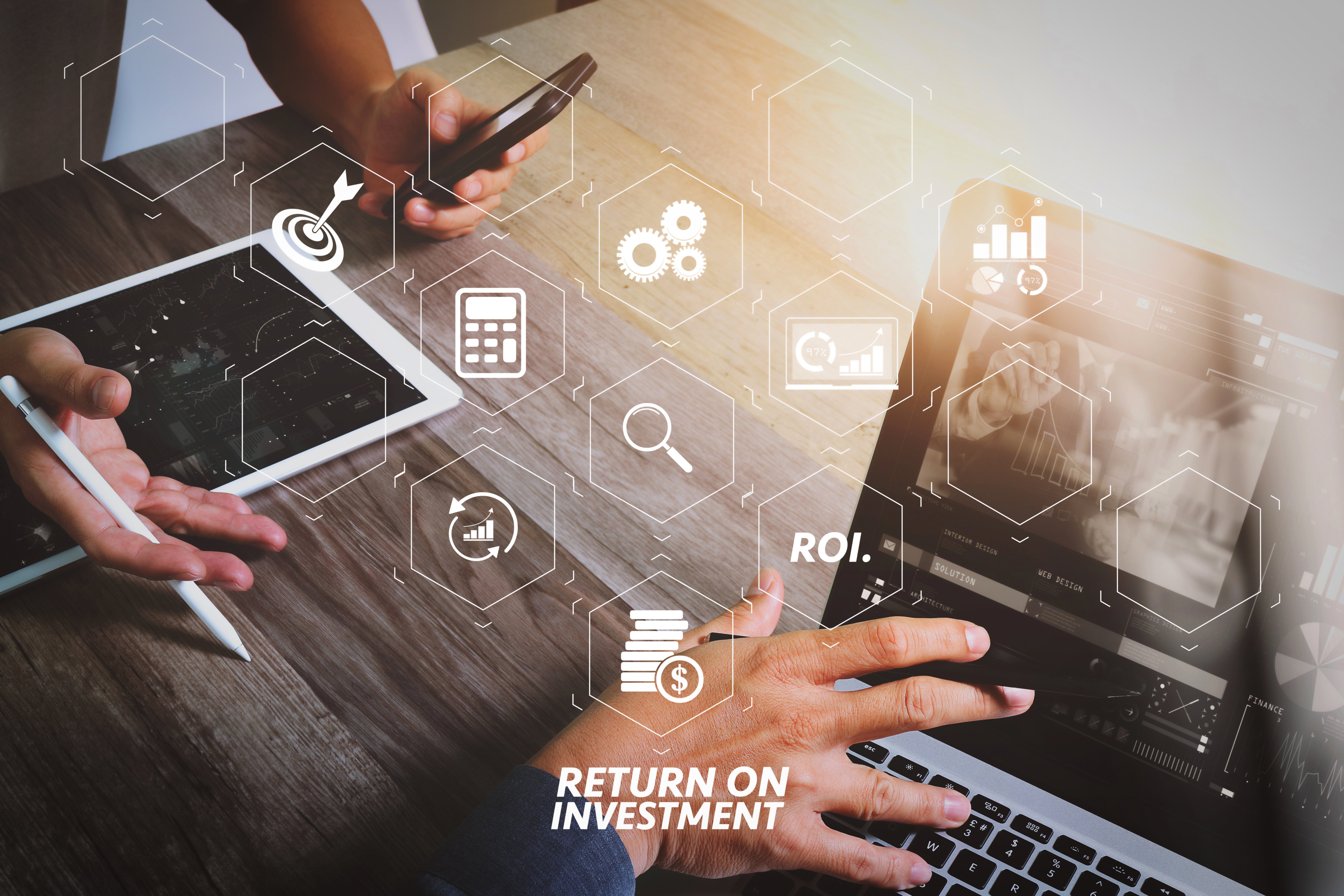 ROI Return on Investment indicator